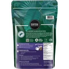 2 Pack – Zavida Coffee Whole Bean Coffee, Hazelnut Vanilla, 32 oz.