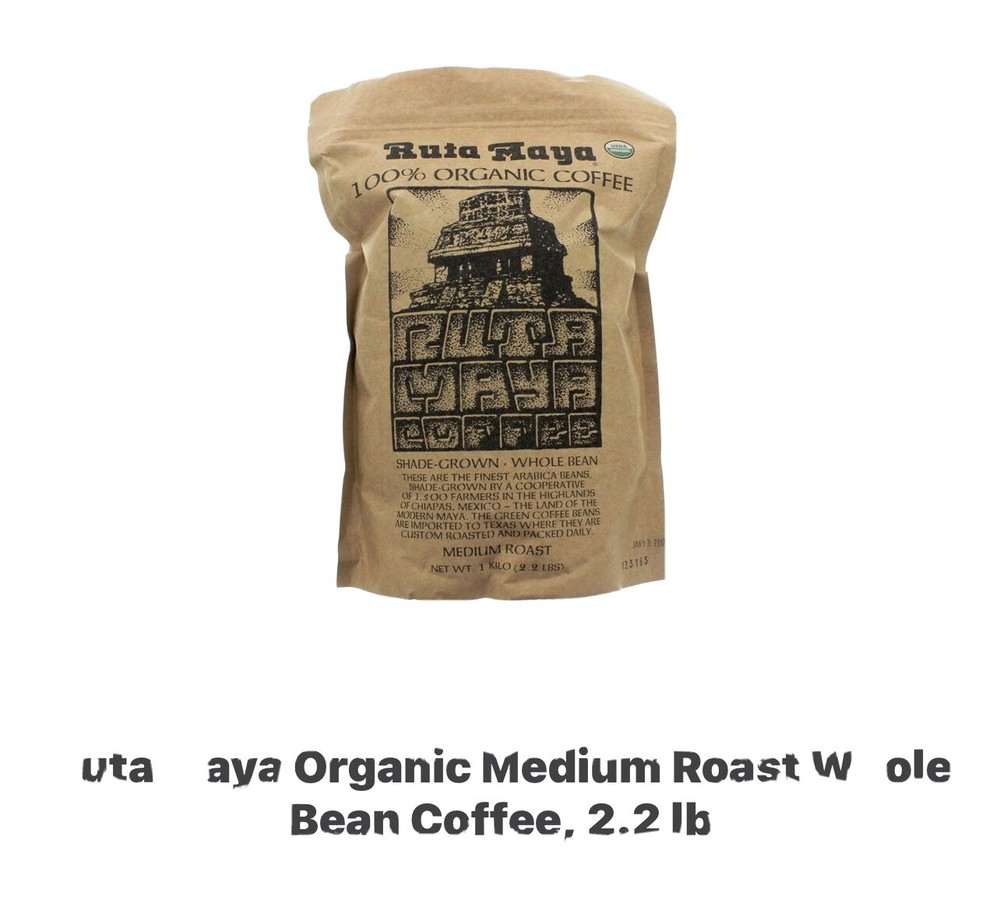 Ruta Maya 2.2lb Organic Medium Roast Whole Bean Coffee