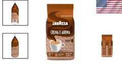 Crema E Aroma Whole Bean Coffee – Intense Earthy Flavor, 2.2lb Luxury