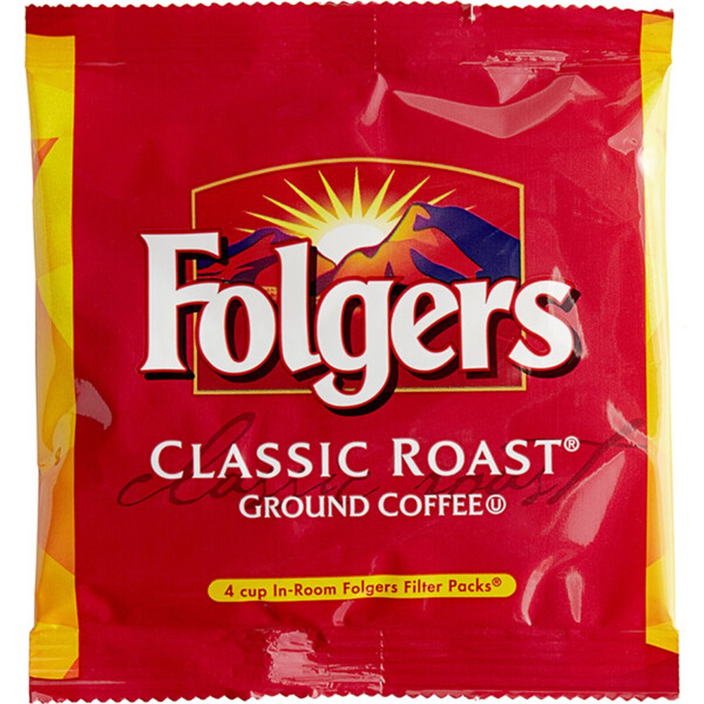 Folgers Classic Roast 4-Cup Coffee Filter Pack – 200/Pieces WS-110FGIR6546