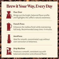 Organic Whole Bean Coffee, Peruvian Andes Gold, Medium Roast, USDA Organic, 1…