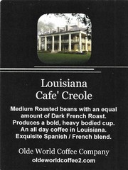 2025 Fresh Roasted – Louisiana Cafe Creole – Whole Bean Coffee – 3 Bags