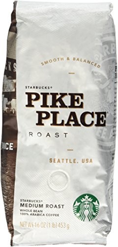 Starbucks SBK-11017854 Coffee,whlbean,pikeplce,1lb (sbk11017854)