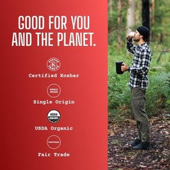 USDA Organic Ethiopian Coffee – Yirgacheffe Whole Bean, Fresh Roasted 5 lbs