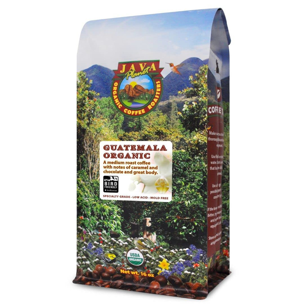 Low Acid Organic Coffee – Whole Bean, Mold-Free & Stomach Friendly by Java Plane