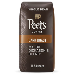 Peet’S Coffee, Dark Roast Whole Bean Coffee – Major Dickason’S Blend 10.5 Ounce