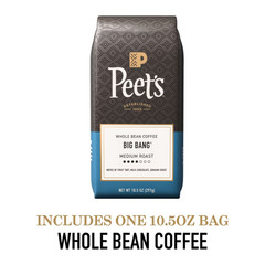 Peets Big Bang Medium Roast Whole Bean Coffee – 10.5oz