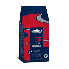 Lavazza Top Class Filtro Whole Bean Coffee Medium Roast 2.2LB Bag, 100% Natural