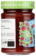 Crofter’S Raspberry Organic Fruit Spread 10 Oz Jar 6 Pack