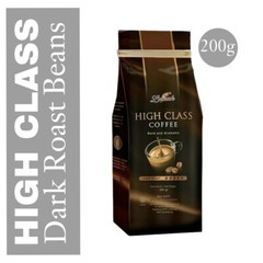 Luwak, High Class Coffee, Dark Roast, 200g, Beans (Pack of 1)