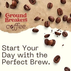 GroundBreakers Coffee Mexico Mug Medium Roast Drip Specialty Grade 12 oz