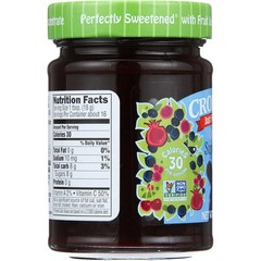 Crofter’S Just Fruit Organic Superfruit Spread 10 Oz Jar Jam 6 Pack
