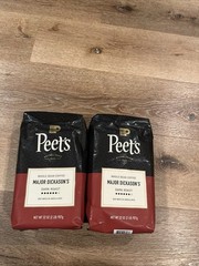 4 Pounds Peet’s Major Dickason’s Blend Dark Roast Whole Beans
