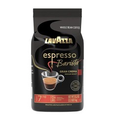 Lavazza Espresso Barista Gran Crema Whole Bean Coffee 2.2 lb – Medium Roast Blen