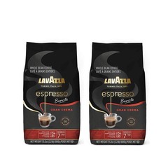 Lavazza Gran Crema Espresso, 2.2-Pound – Pack of 2 35.28 Ounce (Pack 2)