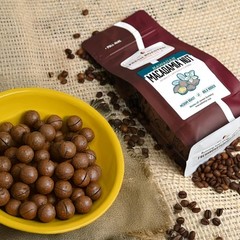 , Hawaiian Macadamia Nut Flavored Coffee, 12 oz, Medium Roast, Kosher, Whole …