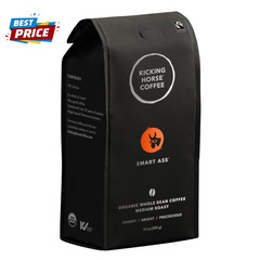 Coffee, Smart Ass, Medium Roast, Whole Bean, 10 Oz