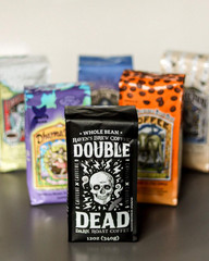 Raven’s Brew Double Dead Dark Roast Whole Bean Coffee – High Caffeine 5Lb