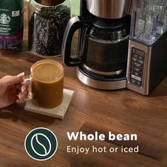 Medium Roast Whole Coffee Beans for Hot/Iced Coffee – Pike Place, 6 x 12oz Bags
