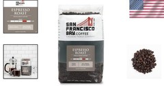 Sustainable Espresso Roast Whole Bean Coffee – 2 lb of Rich, Full-Bodied Flavor
