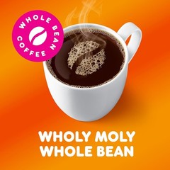 Dunkin’ Original Blend Medium Roast Whole Bean Coffee, 18 Ounces (Pack of 6)