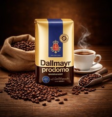 DALLMAYR PRODOMO Coffee Beans Top-Quality Arabica German Product 500g 17.6oz
