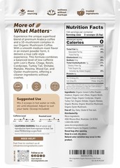 14 oz Certified Organic Instant Mushroom Coffee with Lion’s Mane & Reishi Blend