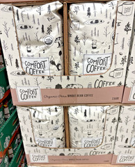 2 Pack Mt. Comfort Organic Peru Medium Roast Whole Bean Coffee 2.5lb Bags Fresh