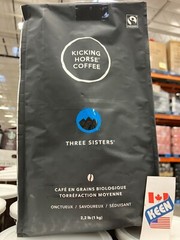 AiWaWa CA, Kicking Horse Three Sisters Coffee, Organic, 1 kg