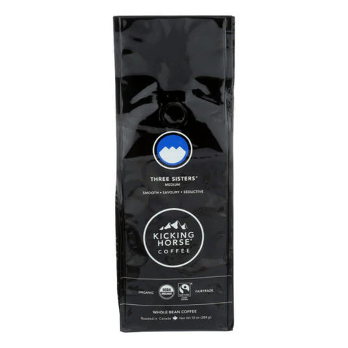 Coffee Organic Whole Bean Three Sisters Medium Roast 10 Oz(Case Of 6)