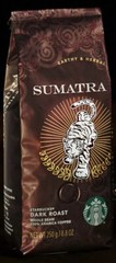 〈Starbucks Japan〉SMATRA whole bean coffee 8.8oz 250g
