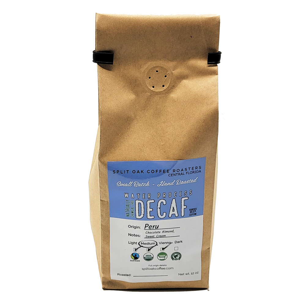 Decaf Organic Swiss Water Process 12oz – Medium Roast