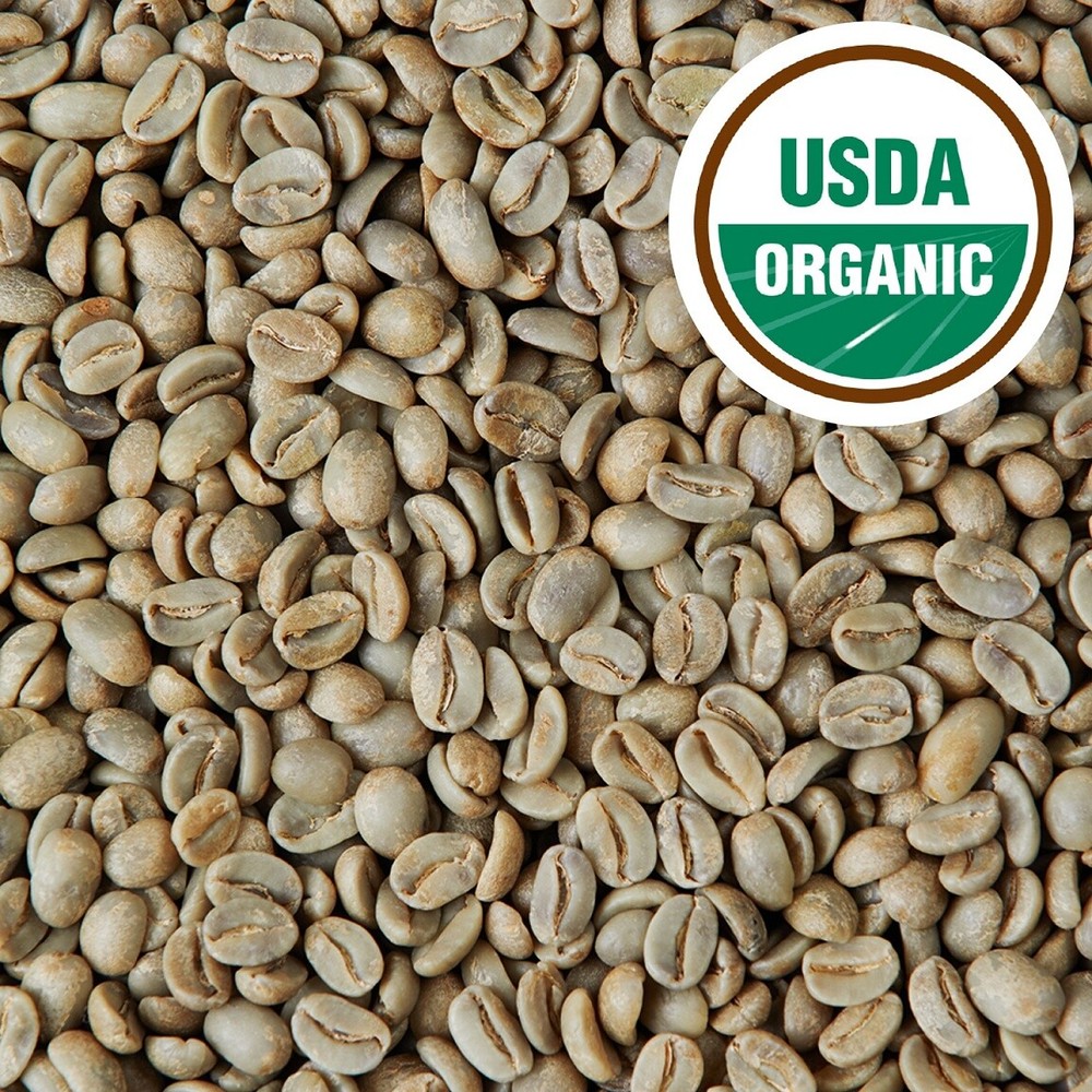 USDA Organic 100% Kona Coffee Unroasted Green Beans 500g (1.1lb)