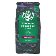STARBUCKS® Espresso Roast Dark Roast Whole Bean Coffee, 200g Free Shipping