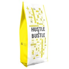 Hustle & Bustle 1kg Australian Medium Roast Whole Coffee Beans Award Winning