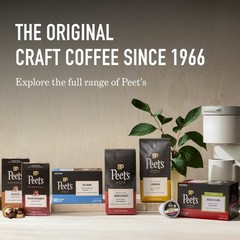Peet’s Major Dickason Dark Roast Whole Bean Coffee – 18oz