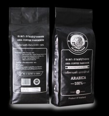 2X EXOTIC Roasted Coffee Beans AMA COFFEE PANGKHON 100% Arabica Thai DHL Express