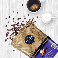 Zavida Hazelnut Vanilla Whole Bean Coffee, 2 LB