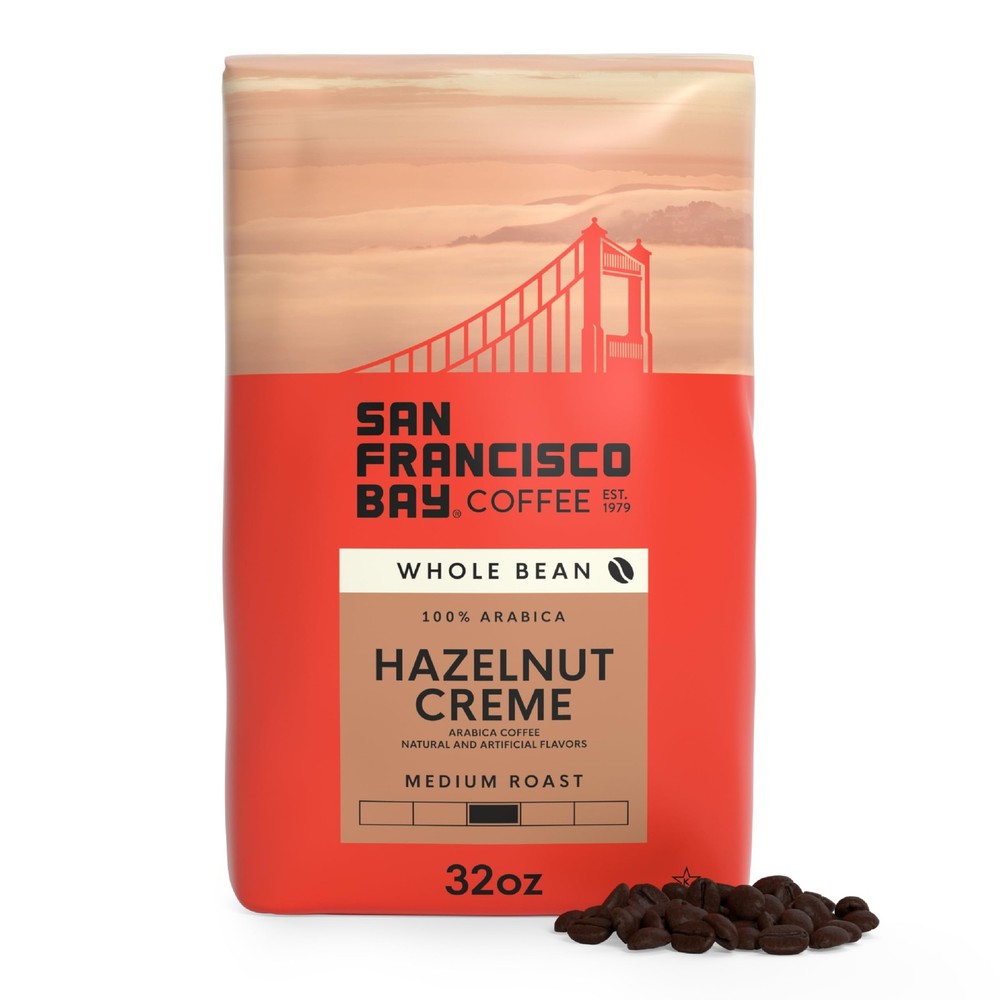 San Francisco Bay Coffee – Flavored Medium Roast 32 Ounce (Pack of 1),