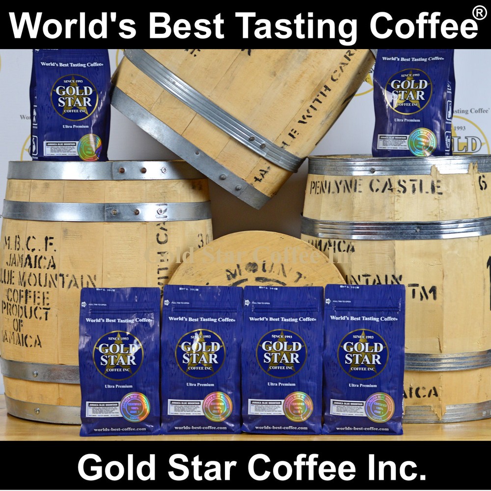 World’s Best Tasting DARK ROAST Coffee – 6 lb Jamaica Jamaican Blue Mountain