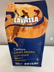 Lavazza Costiera Gran Aroma Ground Coffee Italian Spirit 12 oz.