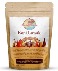 – Wild Kopi Luwak Coffee Whole Beans – Ethically Sourced – 250 Grams (8.8Oz) (Ot