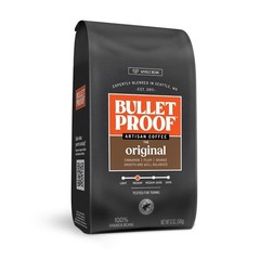 Clean Coffee Tested for Toxins Original Medium Roast Whole Bean Coffee 12oz 3PCS