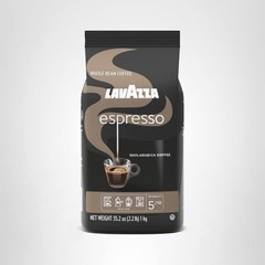 Lavazza Espresso Whole Bean Coffee, Medium 35.27 Ounce (Pack of 1), May Vary
