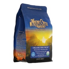 Organic Peru Decaf, Medium Roast Whole Bean, 12 oz (340 g)