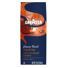 Lavazza House Blend Perfetto Ground Coffee 12oz Bag, 12 Ounce (Pack of 1)