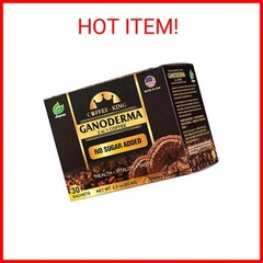 Ganoderma Reishi Coffee Mix, Instant 2-in-1 Mushroom Coffee with All Natural Gan