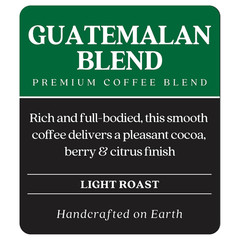 Copper Moon Guatemalan Antigua Blend, Light Roast Coffee with a Nutty Finish, Wh