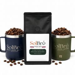 Solbru Costa Rican Coffee 4 oz | Whole Bean or Ground | Fresh Roasted Arabica