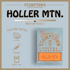 Organic Medium Roast Ground Coffee,100% Arabica Coffee Holler Mountain 12 Ounce